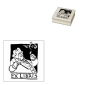 G.K.チェスタートン蔵書票スタンプ ラバースタンプ (押印)