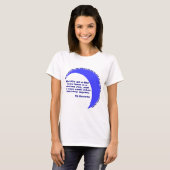 G. K. チェスタートン 嵐の海 Tシャツ (正面フル)