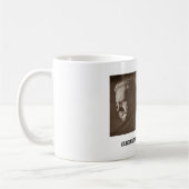 G.K. Chestertonの想像の精神異常のクリエイティブ コーヒーマグカップ (左)