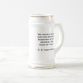 G.K. Chesterton ビールジョッキ (正面右)