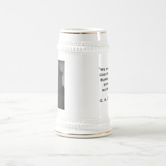 G.K. Chesterton ビールジョッキ (中央)