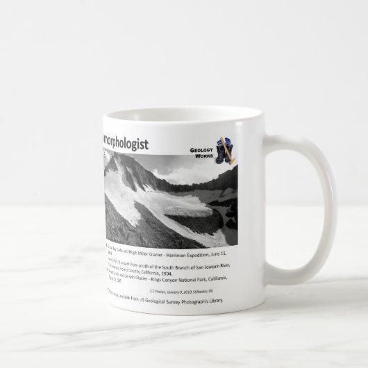 G K Gilbert I - Geomorphologistを開拓すること コーヒーマグカップ (右)