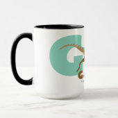 G like Gallimimus Mug マグカップ (左)