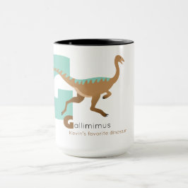 G like Gallimimus Mug マグカップ