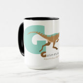 G like Gallimimus Mug マグカップ (正面左)