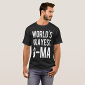 G Ma World's Okayest G Ma Tシャツ (正面フル)