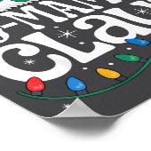 G-mama Claus Funny Xmas Christmas Grandma Holiday  ポスター (角)