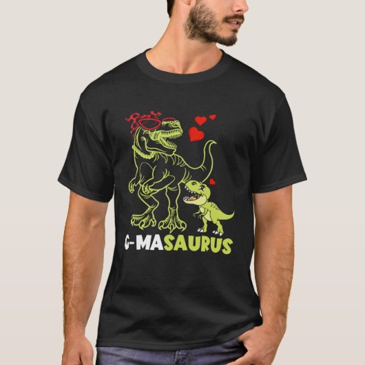 G masaurus G Ma Dinosaur Rex  Mother s Day Tシャツ (正面)