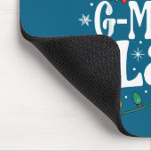 G-money Claus Funny Xmas Christmas Grandma Holiday マウスパッド (コーナー)