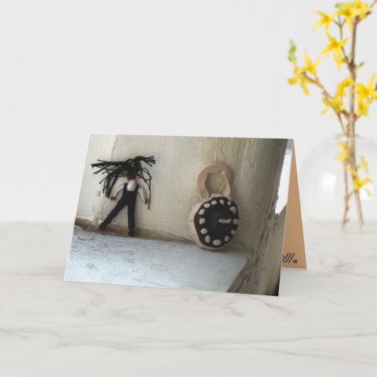 g/ncアーティサンウェアの挨拶 カード (黄色い花)