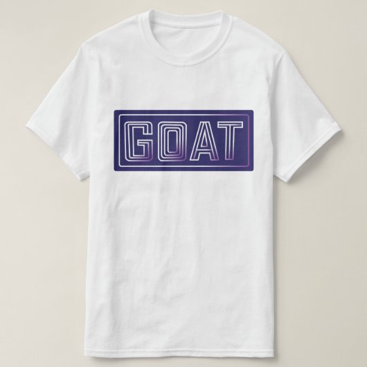 G.O.A.Tの上 Tシャツ (デザイン正面)