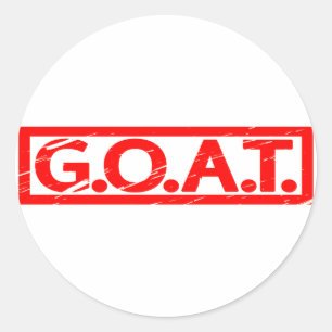 G.O.A.T.スタンプ ラウンドシール