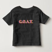 G.O.A.T. トドラーTシャツ (正面)