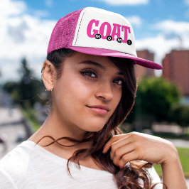 G.O.A.T.ママ！ – お母さん用グラフィックプリント キャップ