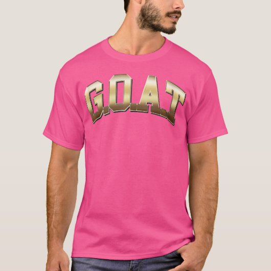 G O A T Goa 素晴らし All Time ラップの Tシャツ (正面)