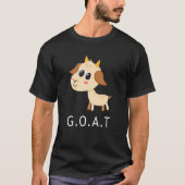 G O A T Greatest Of All Time Tシャツ (正面)