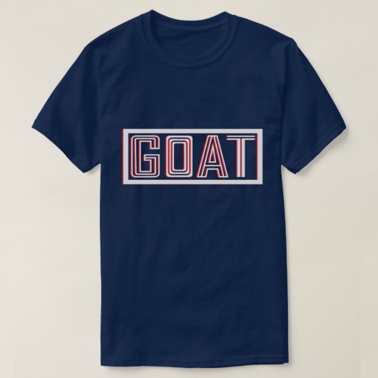G.O.A.T 🥇🏆 Tシャツ (デザイン正面)