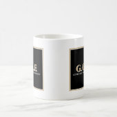 G.O.L.Fの紳士の禁止される女性だけ コーヒーマグカップ (中央)