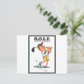 G.O.L.F. 生命の欲求不満の最も素晴らしい ポストカード (スタンド正面)