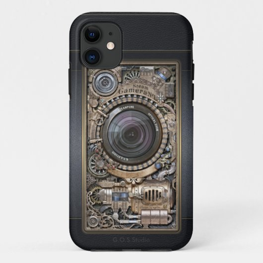 G.O.S.Studio.によるSteampunkのカメラ#1 Case-Mate iPhoneケース (裏面)