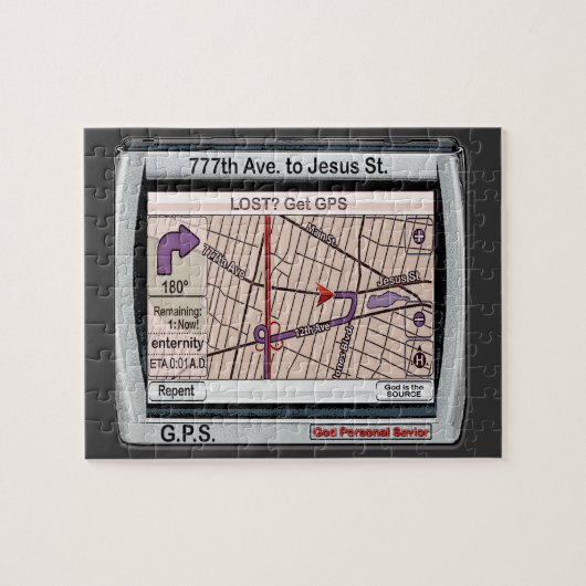 G.P.S. 神の個人的な救助者 ジグソーパズル (横)