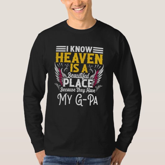G-Paの損失記念美しい場所M天国 Tシャツ (正面)