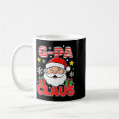 G-pa Claus Shirt Group Matching Family Christmas  コーヒーマグカップ (左)