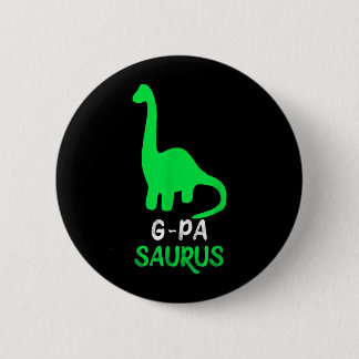 G-Pa-Saurus 面白い恐竜 ギノサウルス ギパ 缶バッジ