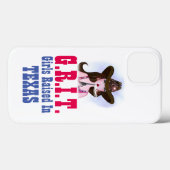 G.R.I.T. -テキサス州で育った女の子！ Case-Mate iPhoneケース (裏面 (横))