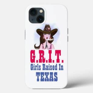 G.R.I.T. -テキサス州で育った女の子! iPhone 13ケース