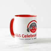G&Sお祝い赤と白mag マグカップ (正面左)
