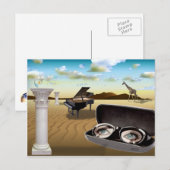 G Sharp – シュールレアリスバイチェリル・ダニエルズ ポストカード (正面/裏面)