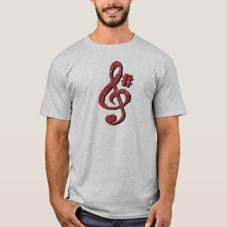 G Sharp Music Note Tee Tシャツ
