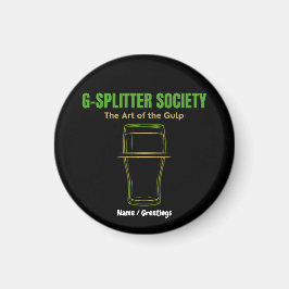 G-Splitter Society The Art of the Gulp PintCulture マグネット
