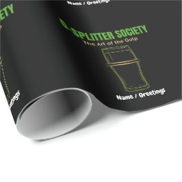 G-Splitter Society The Art of the Gulp PintCulture ラッピングペーパー