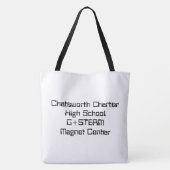 G+STEAMマグネットのカスタムデザイントート トートバッグ (裏面)