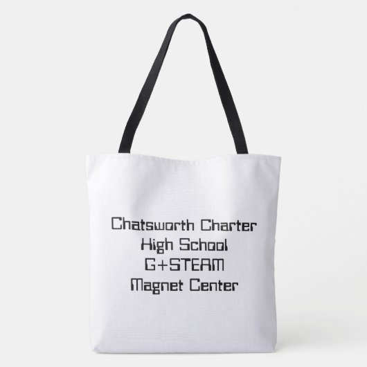 G+STEAMマグネットのカスタムデザイントート トートバッグ (裏面)