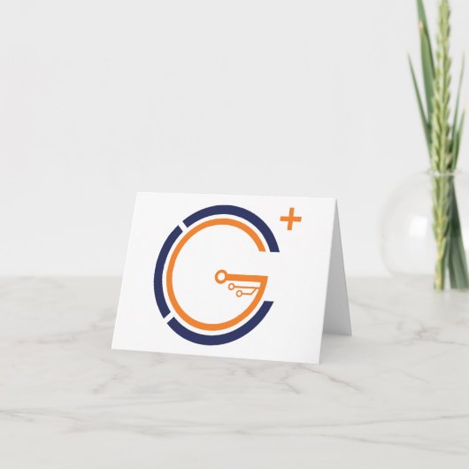 G+STEAM Magnet Center Blank Card サンキューカード (正面)