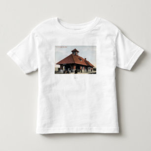 G T及びRの鉄道ターミナル トドラーTシャツ