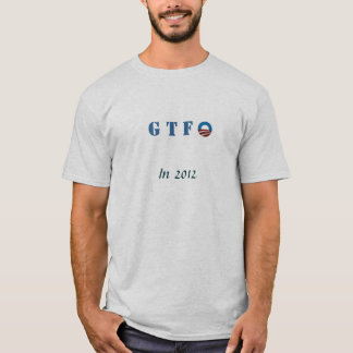 G T F O 2012年 Tシャツ