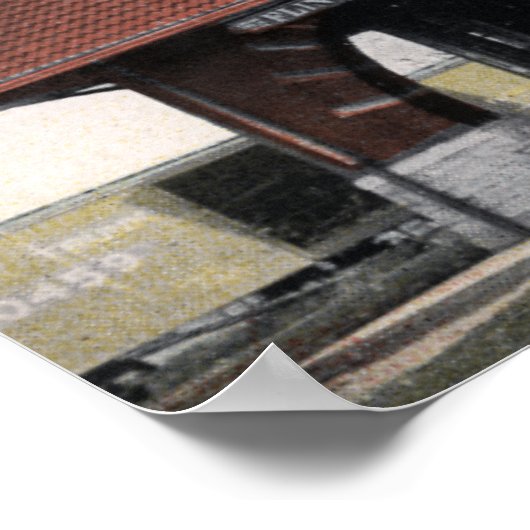 G T & R鉄道倉庫 ポスター (角)