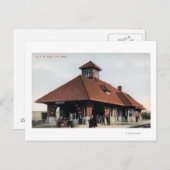 G T & R鉄道倉庫 ポストカード (正面/裏面)