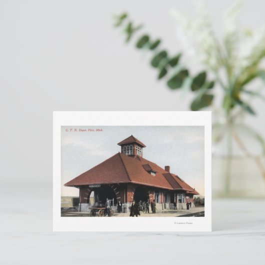 G T & R鉄道倉庫 ポストカード (スタンド正面)