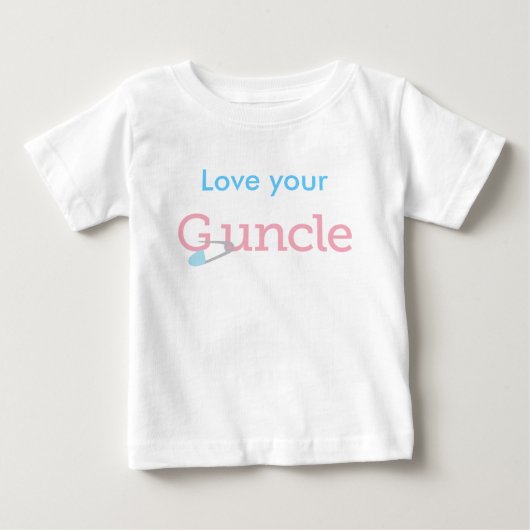 G_Uncle_Pinkは、あなたの愛します ベビーTシャツ (正面)