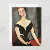 G. van Muyden 1917年夫人 ポストカード (正面/裏面)