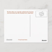 GAの古いグリストミル ポストカード (裏面)