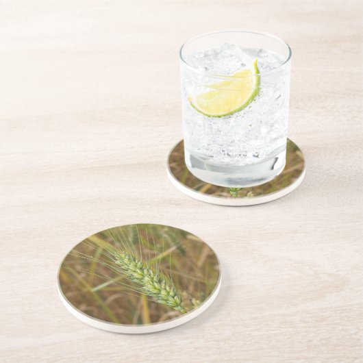 GAの小麦ひげを付けた農業用小麦 コースター (側面)