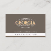 GAの標準 名刺 (裏面)