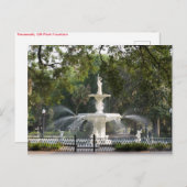 GAパーク噴水はがきサバンナ ポストカード (正面/裏面)