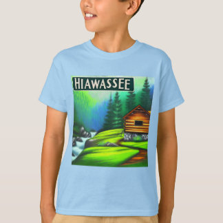GAマウンテンキャビンTシャツ、Hiawassee Tシャツ